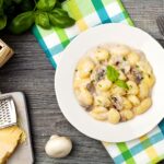 Gnocchi di patate al ragù di funghi - Cottura sous vide